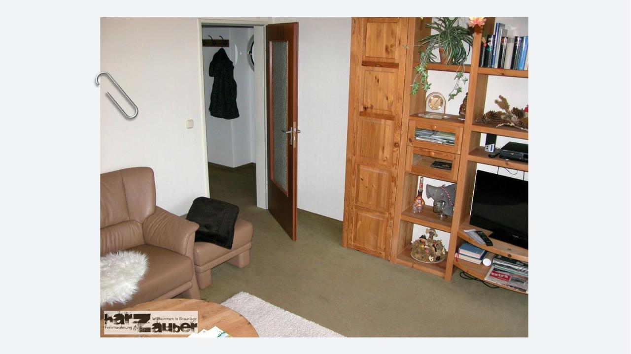Ferienwohnung Harzauber 브라운라제 외부 사진